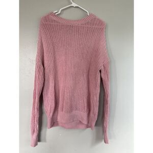PINK Victoria's Secret Forenza Chunky Knit Sweater Pastel Pink Size Small